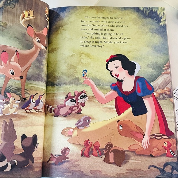 Disney Princess Snow White & the Seven Dwarfs Paperback Storybook Picture Book - Picture 6 of 16